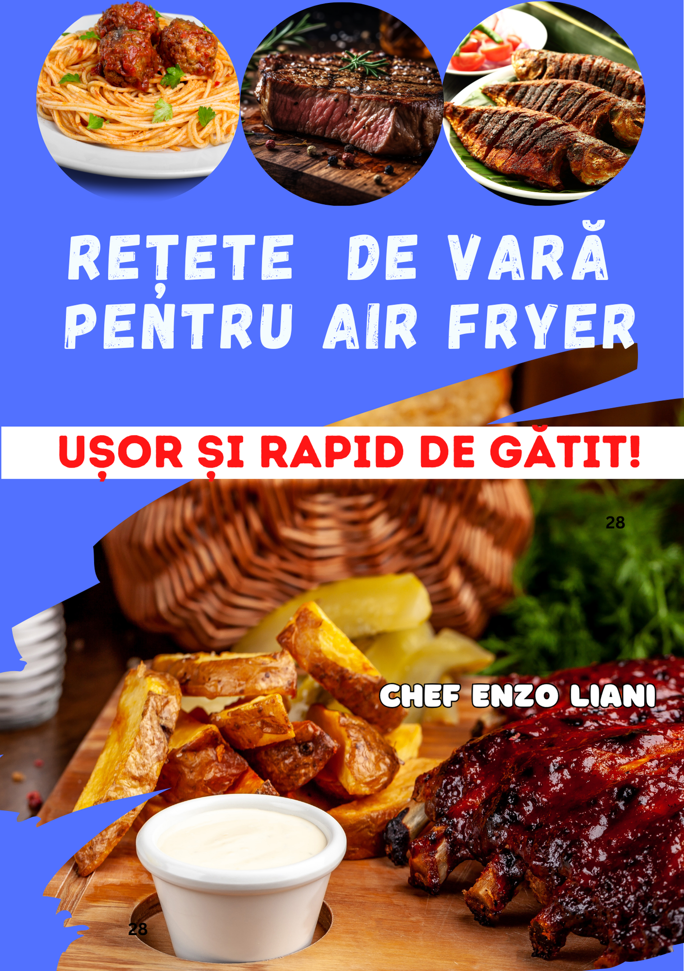 Carte  Retete de vară pentru Air Fryer (Friteuza cu aer cald)