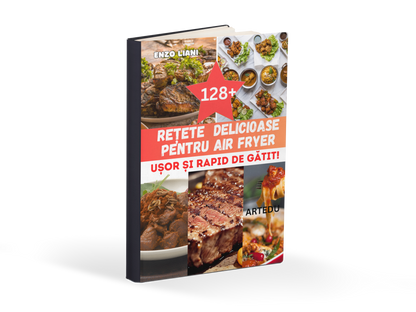 Carte 128 Retete pentru Air Fryer de Chef Enzo