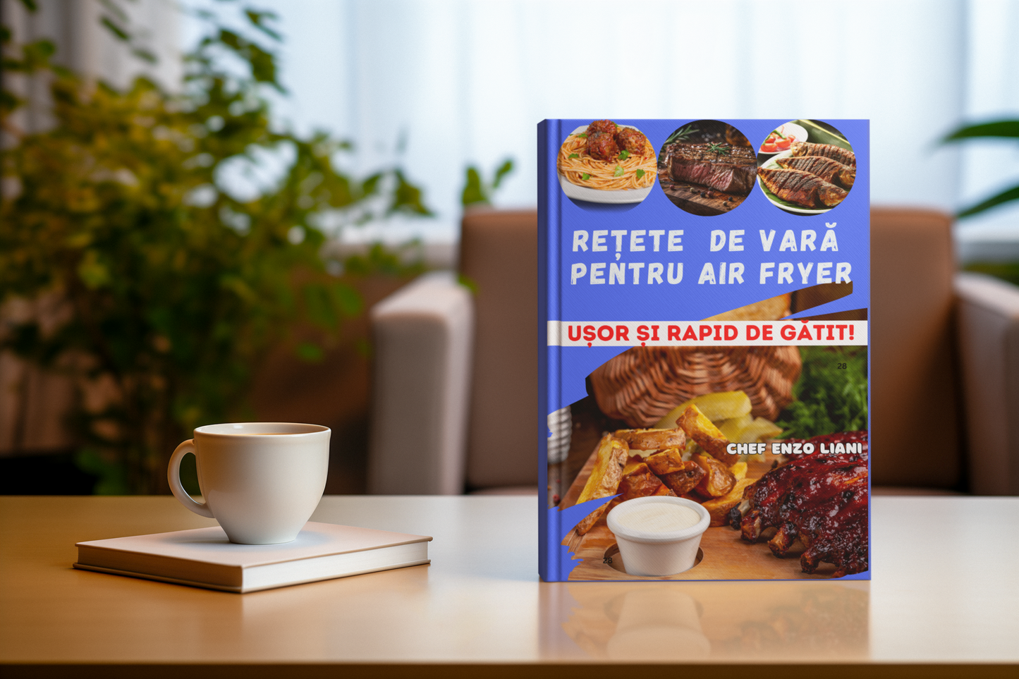 Carte  Retete de vară pentru Air Fryer (Friteuza cu aer cald)